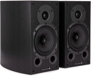 Wharfedale Diamond 9.1 100W Bookshelf Speakers Pair Black HiFi Audio