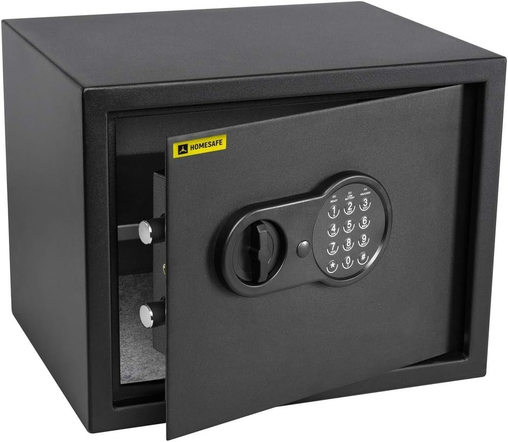 31L Digital Safe Box Electronic Lock Cash Jewelry Document Security