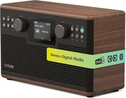 DAB DAB+ HiFi Stereo Radio Bluetooth USB AUX Display Remote