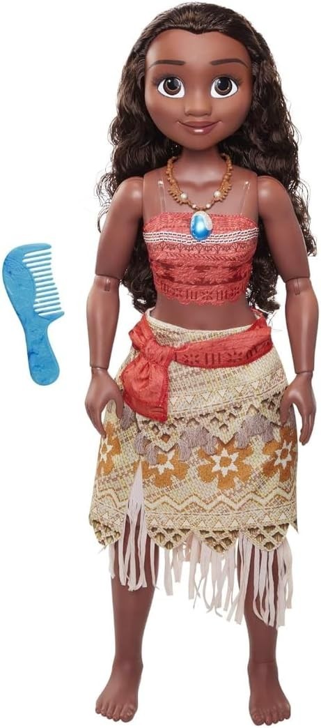 32in Princess Doll My Size Articulated Wavy Hair Necklace Gift