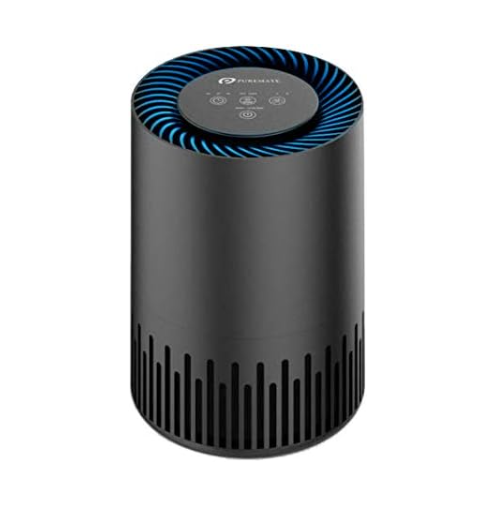 True HEPA Air Purifier Quiet Bedroom Cleaner Sleep Mode Pet Smoke