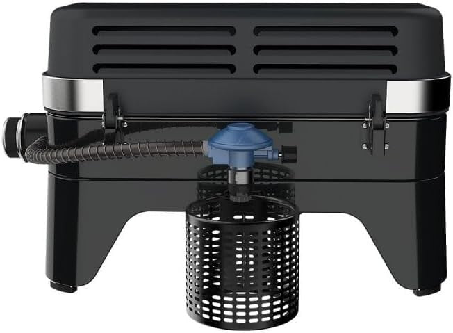 Portable Gas BBQ Grill Tabletop Outdoor Camping Picnic Caravan Compact High Heat