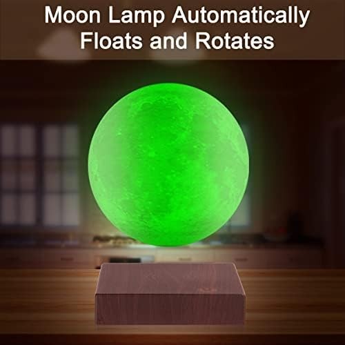 Levitating 3D Moon Lamp 16 Colors Multicolor Magnetic Floating Night Light