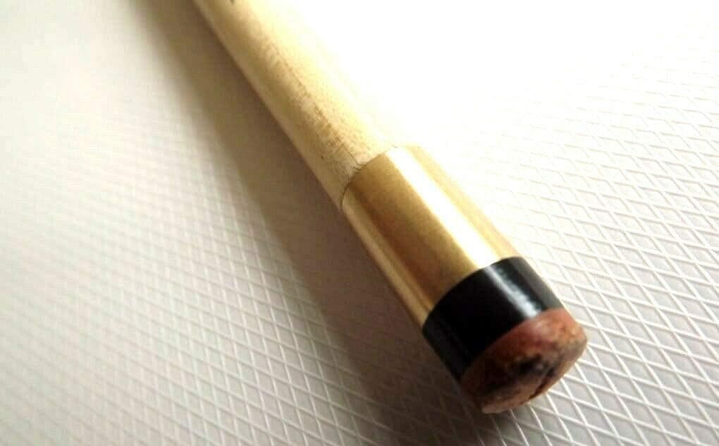 57" 2 Piece Pool Snooker Cue Brass Joint 11mm Tip Soft Case