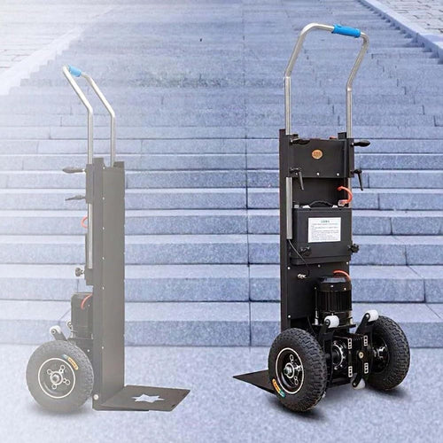 1200W Electric Stair Climber Hand Truck 400kg Load w/ Removable Battery