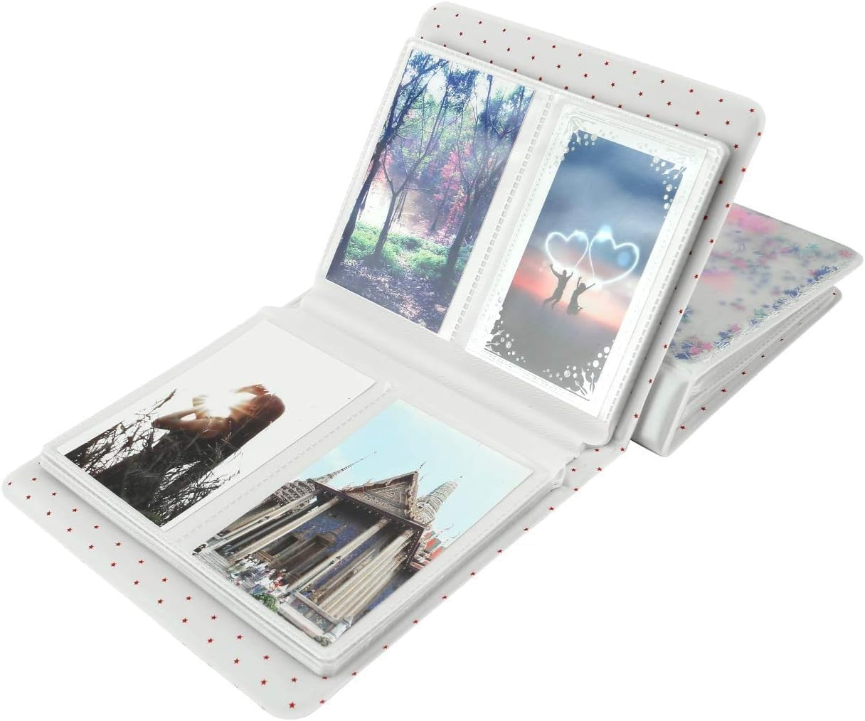 Instant Camera Bundle White 20 Film Shots Case Album Photo Display