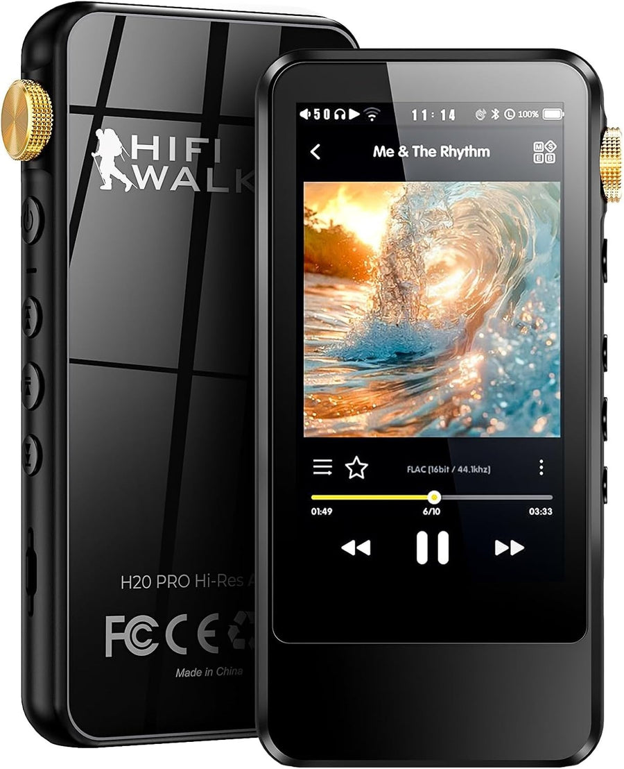 Hi-Res MP3 Player | Dual DAC Bluetooth 5.1 Lossless Audio | 3.2" Screen | 512GB