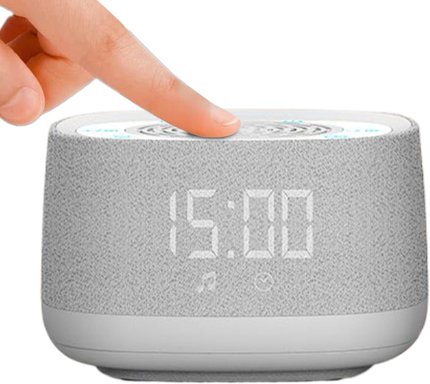 Portable White Noise Machine with Night Light & Bluetooth Sleep Aid