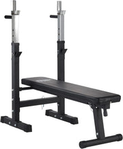 Adjustable Folding Weight Bench with Dip Station 660lb Home Gym