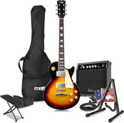 Electric Guitar Starter Pack SC Style 40W Amp Sunburst Kit