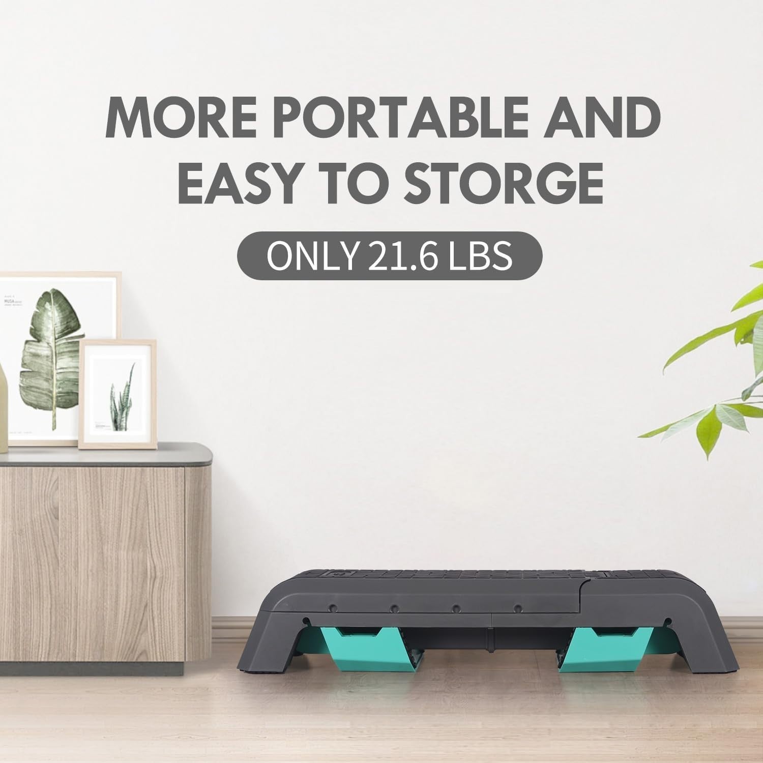 Adjustable Aerobic Deck Workout Platform Foldable Home Gym Trainer