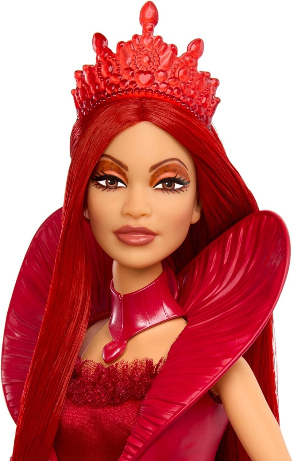 Movie Inspired Royal Fashion Doll Rose Gown Crown Articulated Stand