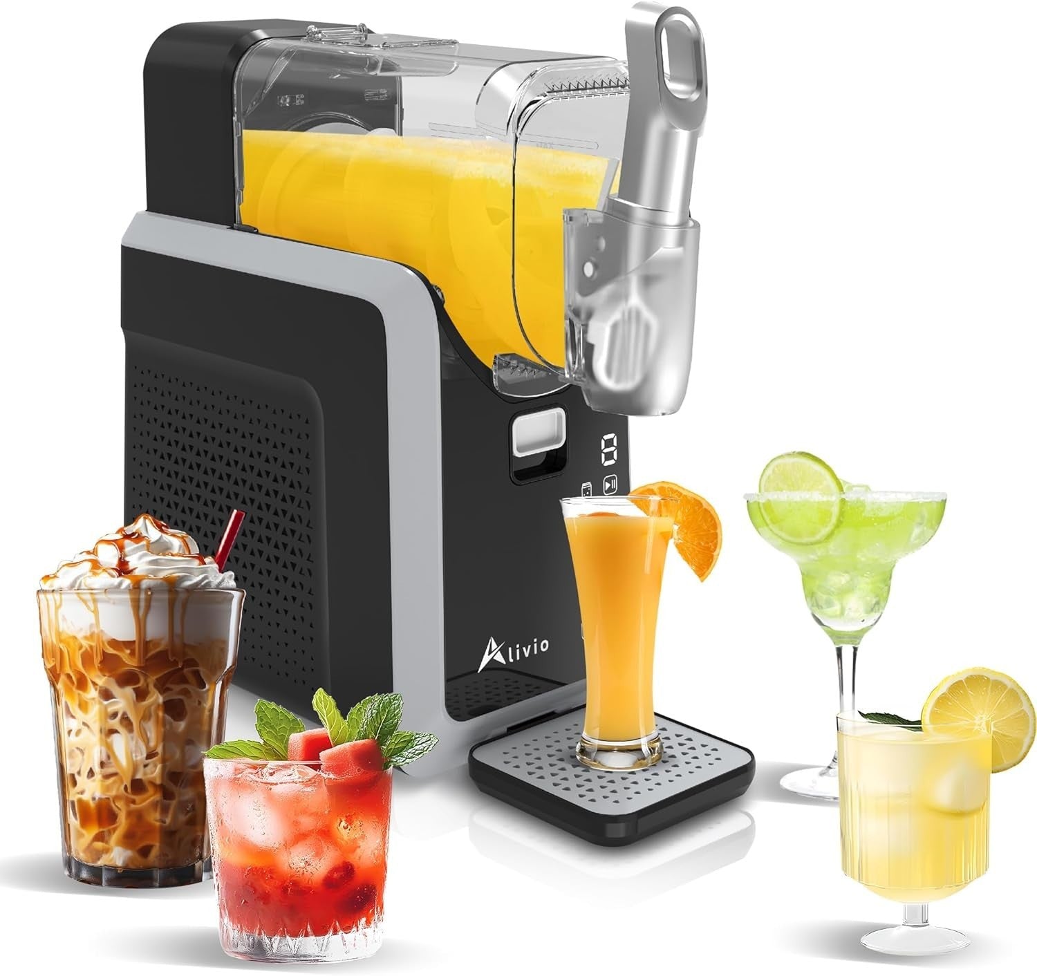 Frozen Drink Slush Machine 2L Cocktail Smoothie Iced Coffee Maker