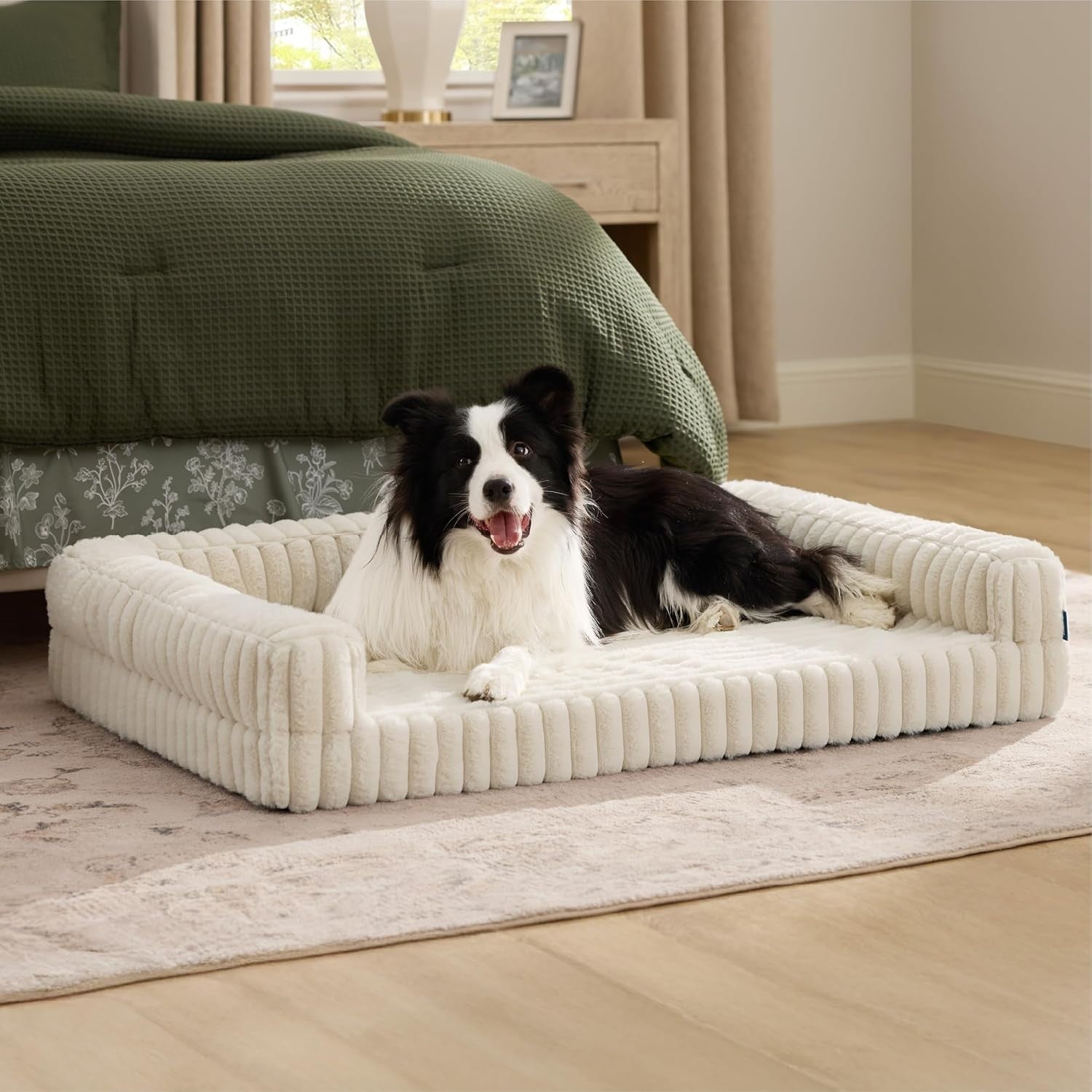 Waterproof Memory Foam Dog Sofa Large 89x64x18cm Non Slip