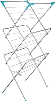 3 Tier Clothes Airer Folding Laundry Drying Rack Non Slip Space Saving