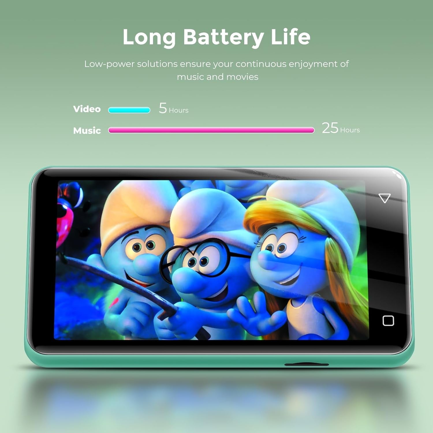 80GB MP3 Player Bluetooth WiFi 4" Touch Screen Parental