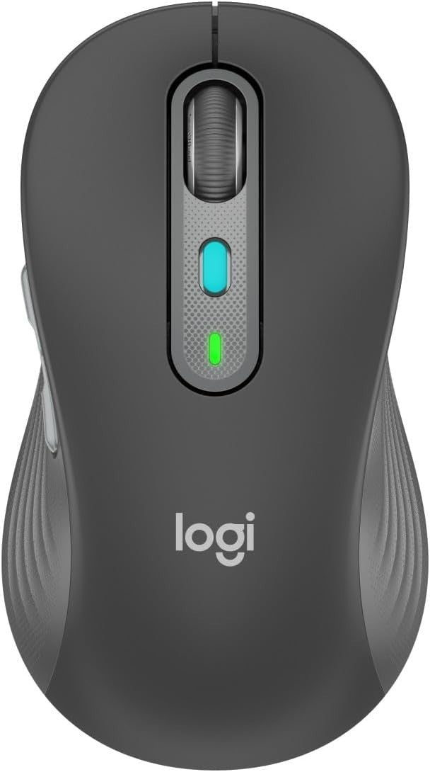 Wireless Bluetooth Mouse Long Battery Silent Click Graphite