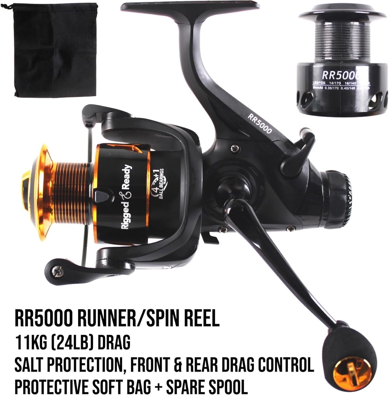 Travel Fishing Rod X Max – 5+ Techniques, Spin & Salt/Freshwater Compact Rod