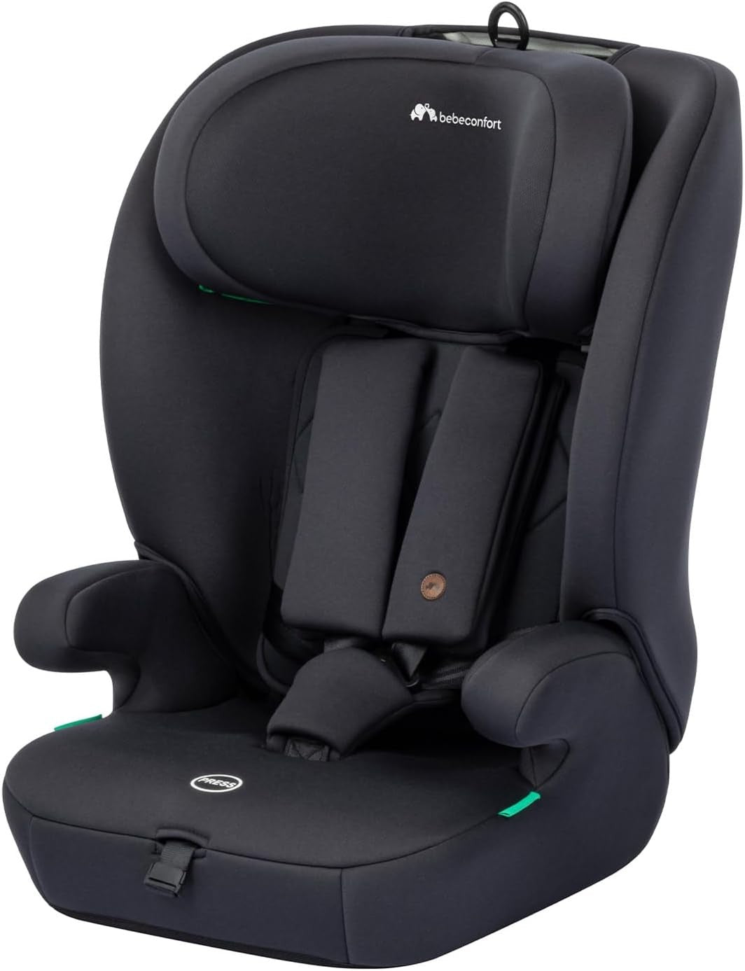 Group 1 2 3 Car Booster Seat 76–150cm Side Impact Adjustable Headrest