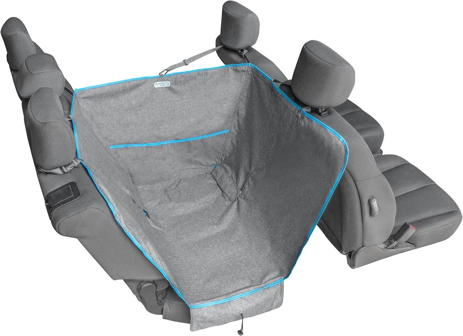 Half Dog Car Hammock Waterproof Back Seat Protector Pet Travel Cover