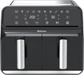 8L Dual Drawer Air Fryer Sync Finish 1700W 8-in-1 Touchscreen No Oil