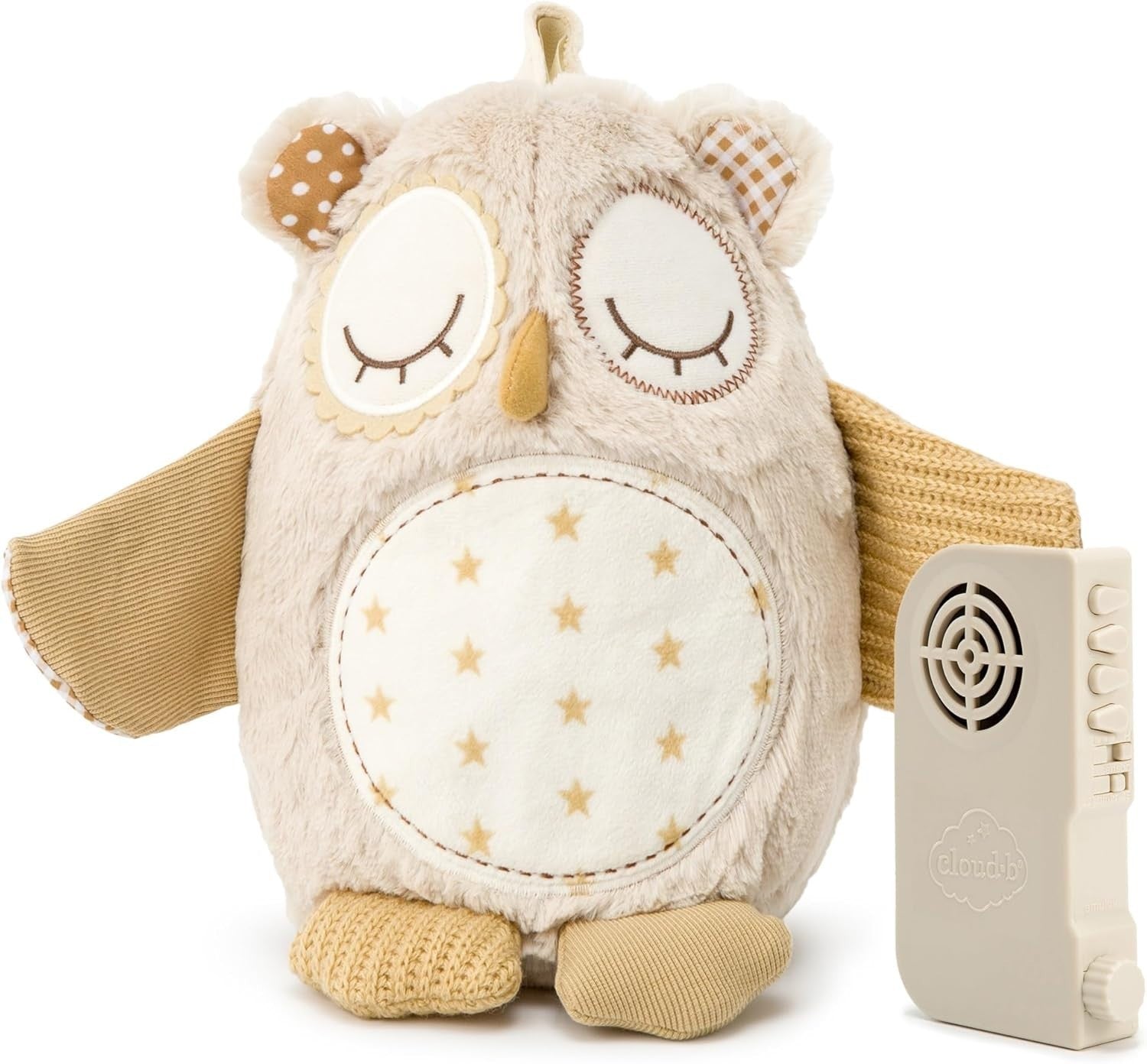 Nighty Night Owl Plush White Noise Baby Sleep Aid Cuddly Toy