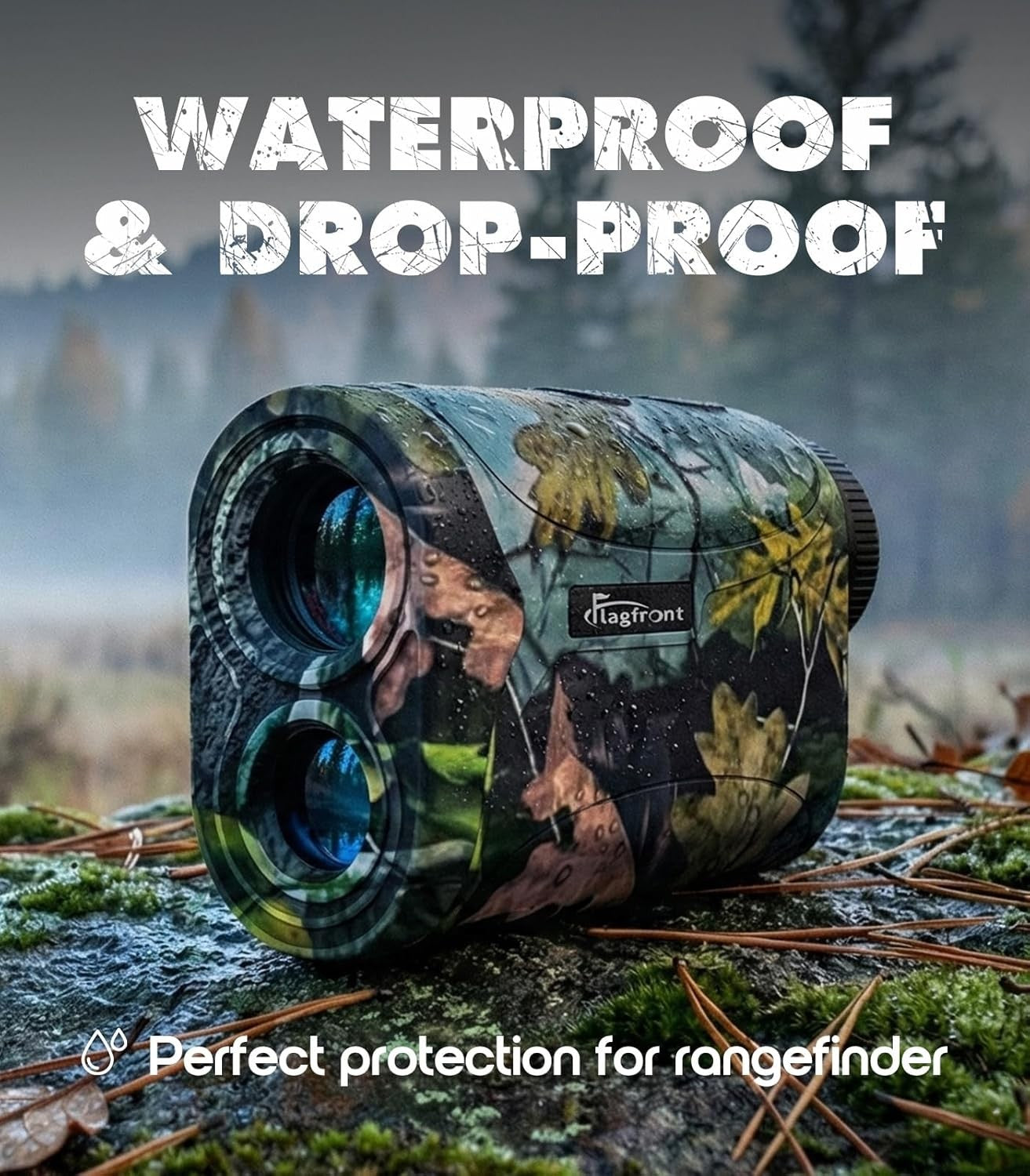 Hunting Laser Range Finder 1200Y 6X Waterproof Angle Distance