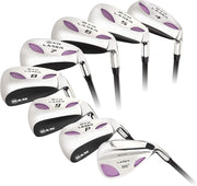 Ladies Hybrid Iron Set 4-SW Right Hand Graphite Easy Hit Forgiving