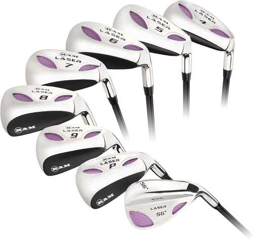 Ladies Hybrid Iron Set 4-SW Right Hand Graphite Easy Hit Forgiving