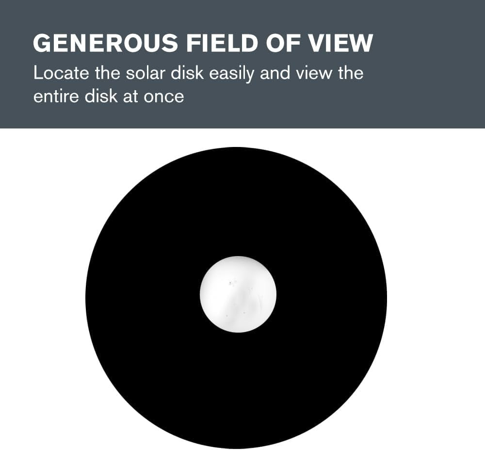 10x25 Solar Viewing Binoculars Safe Sun Observation Compact Travel Design