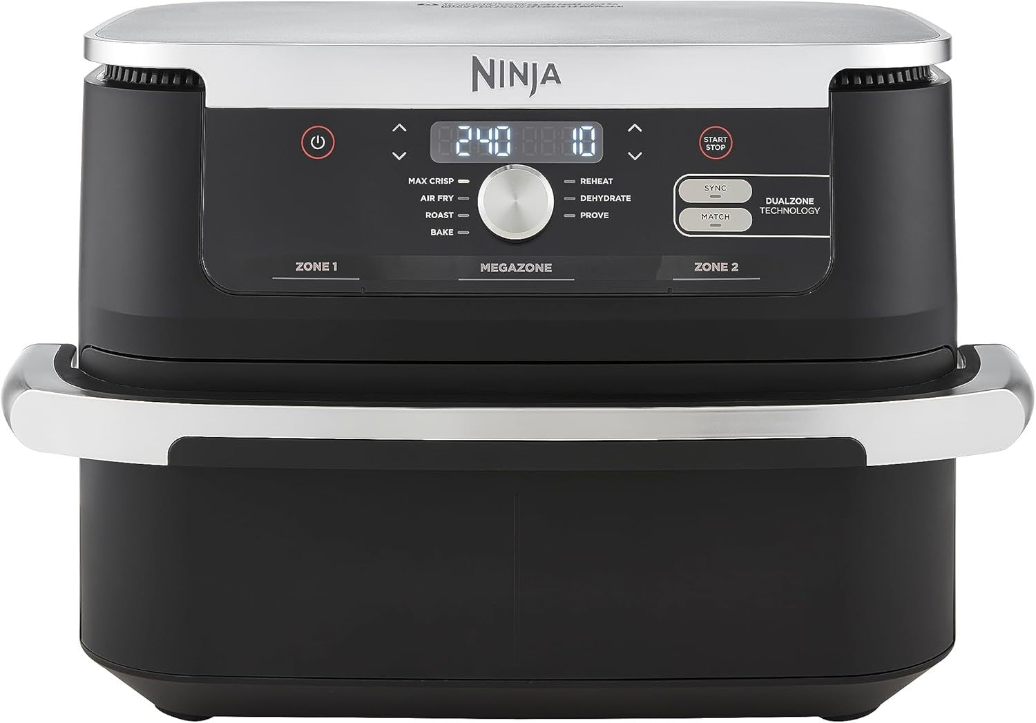 10.4L Dual Zone Mega Air Fryer | FlexDrawer XL | 7-in-1 Fast Family Cooker