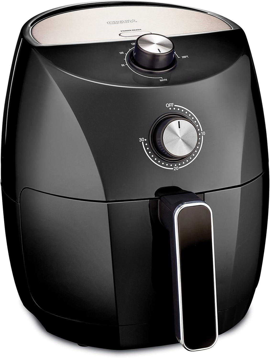 3.5L Manual Air Fryer | Fast Pre-Heat Healthy Cooking | 5-in-1 Multi Cooker