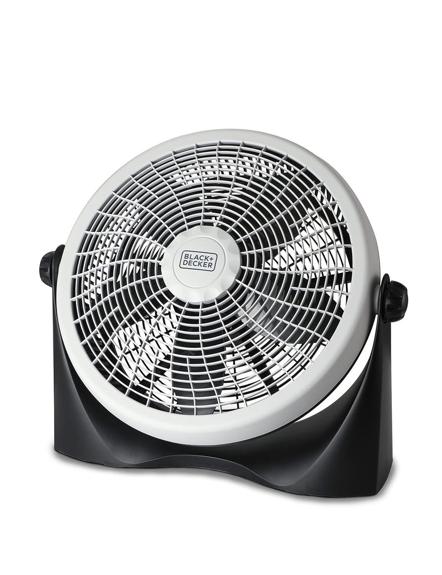 16" Floor Fan 3-Speed High Velocity Quiet Cooling Adjustable Tilt Air Circulator