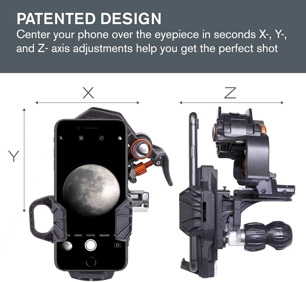 25x100 High Power Astronomy Binoculars HD Long Range + Smartphone Adapter