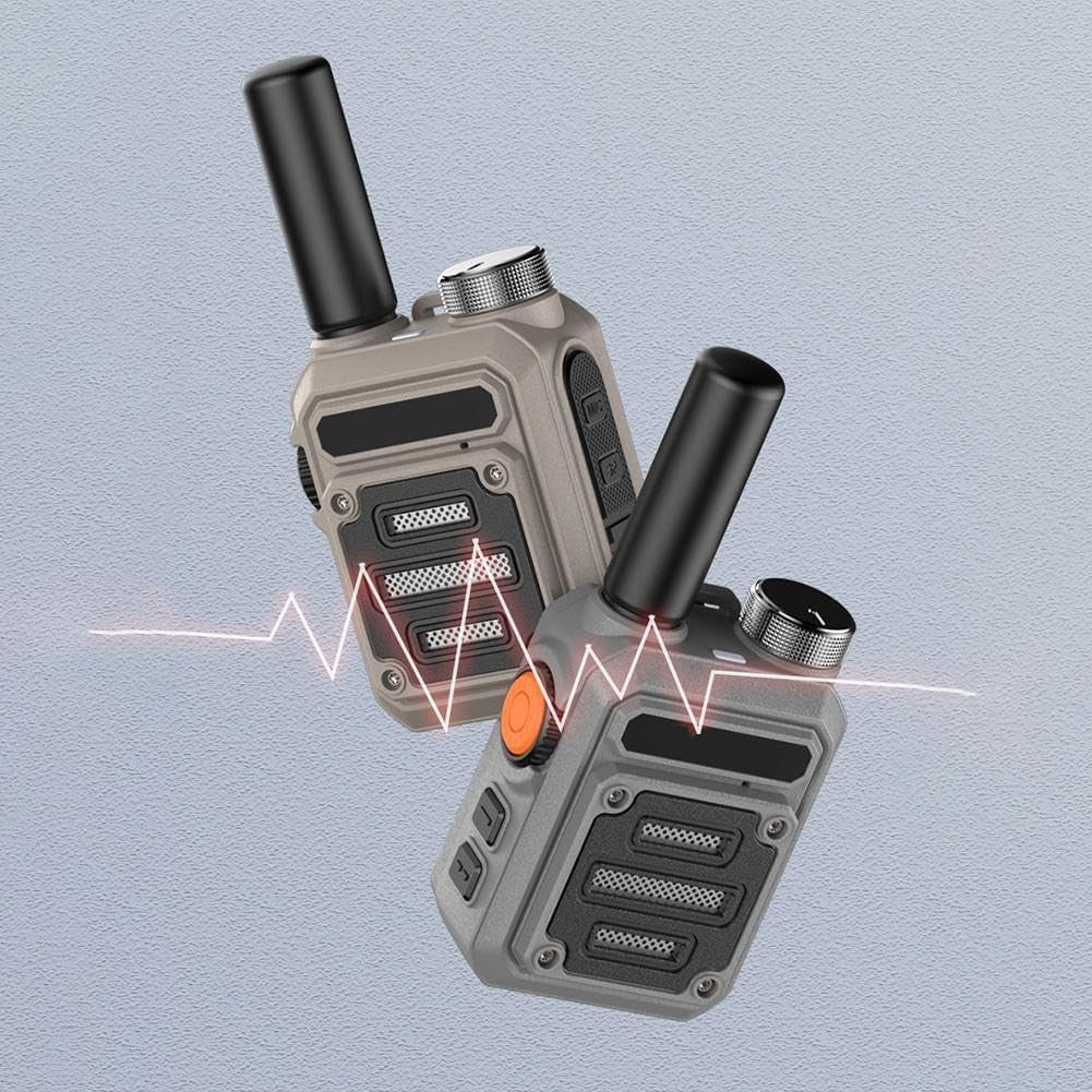 Waterproof PTT Walkie Talkie Unlimited Range Rechargeable IP55 Radio