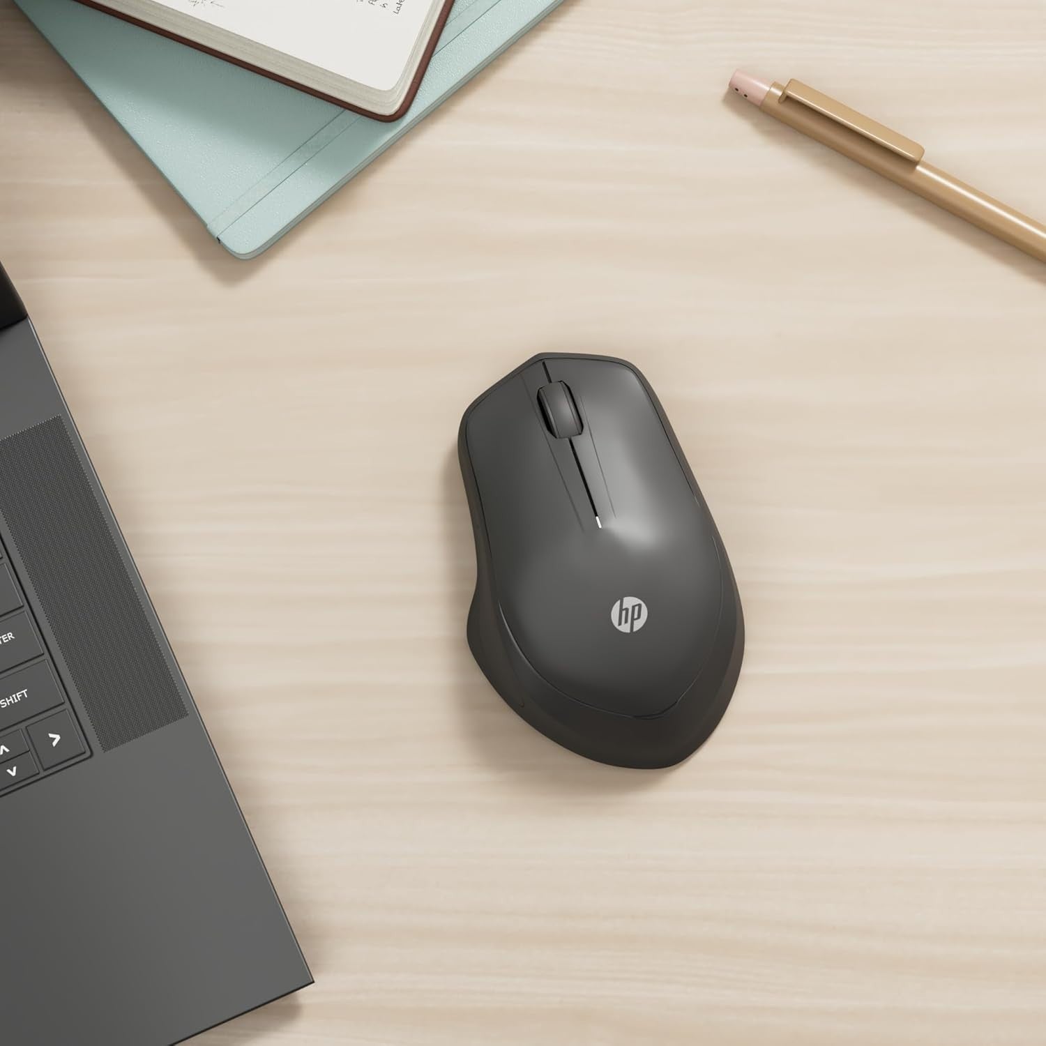 Silent Wireless Mouse 1600 DPI Ergonomic USB Nano Receiver PC Laptop
