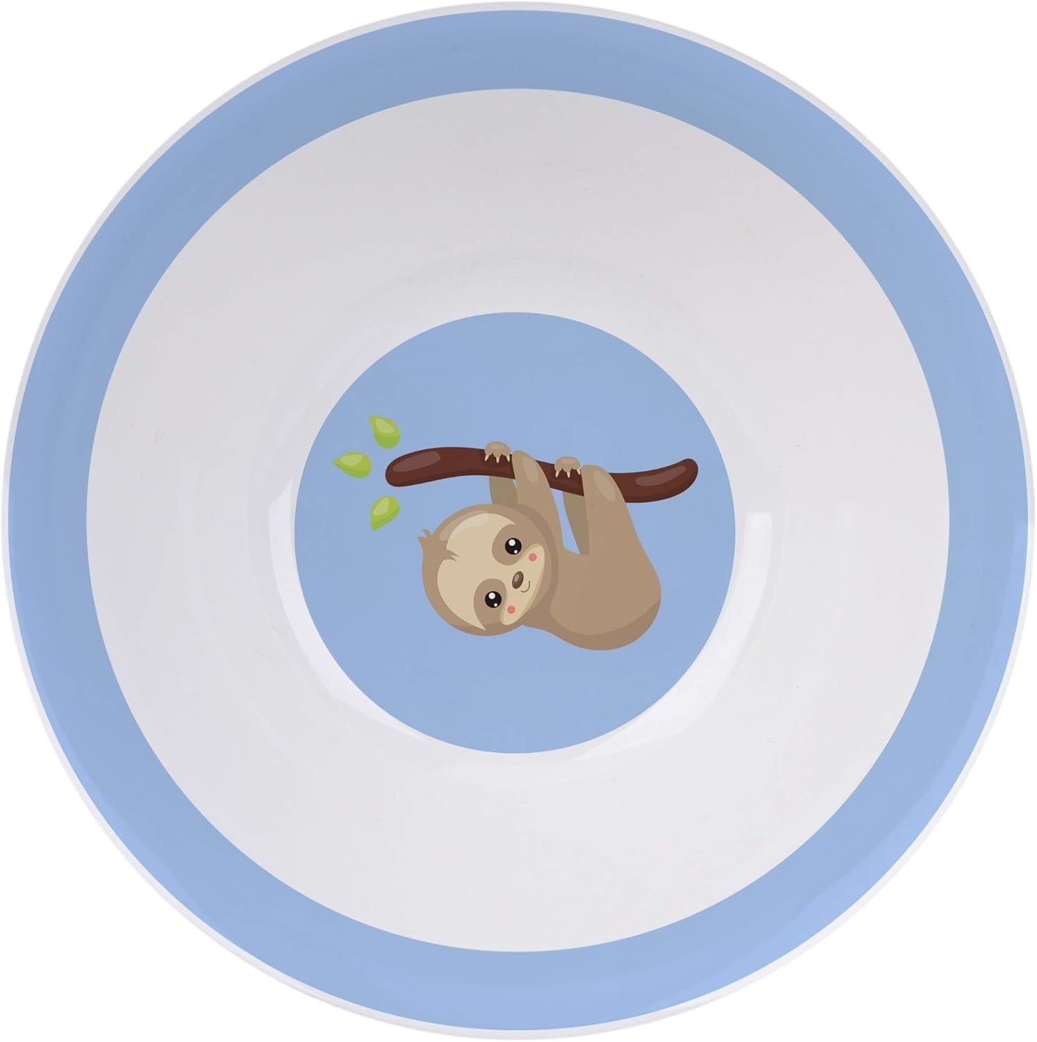Kids Dinnerware Set 3 Piece Ceramic Plate Bowl Mug Cute Animal Microwave Safe