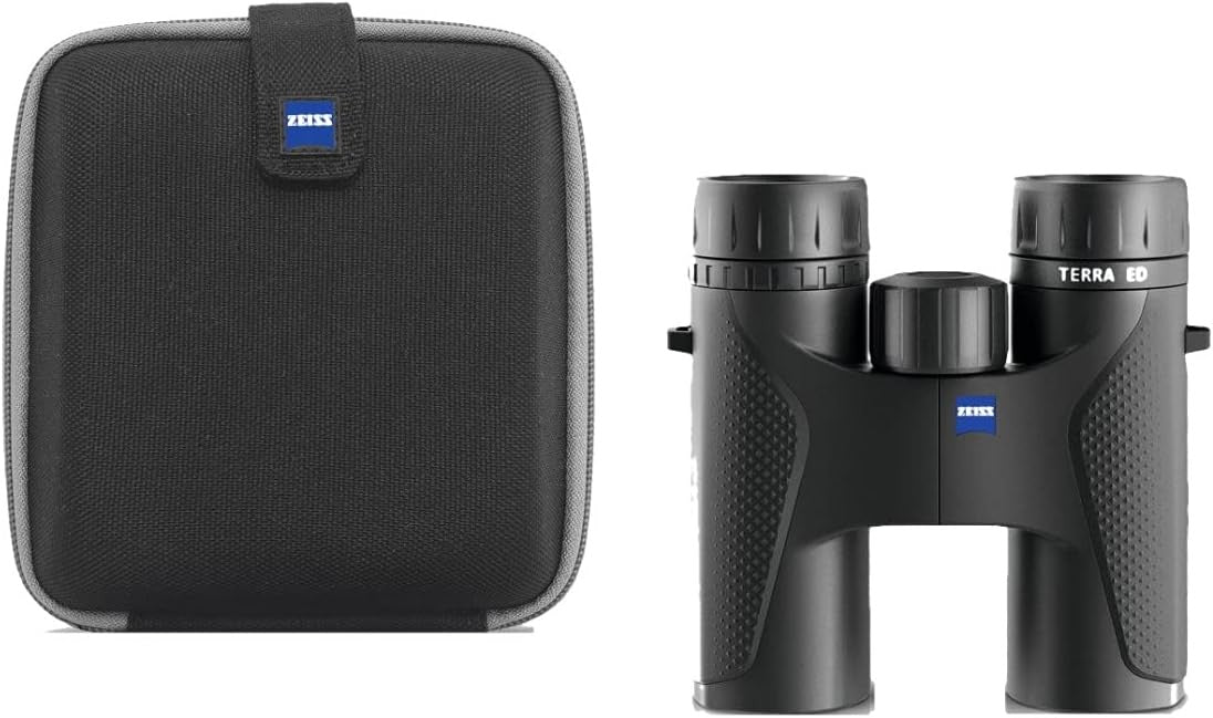 High Power 8x32 ED Binoculars Waterproof Fogproof Lightweight HD Black