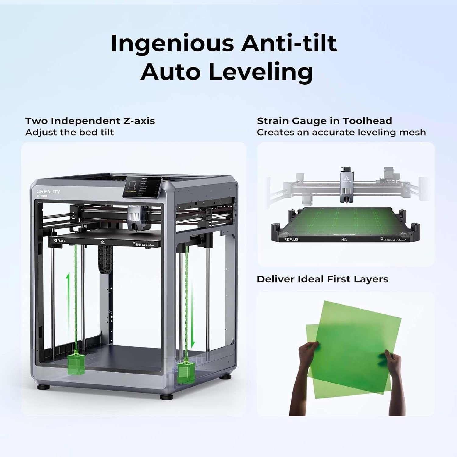 Multi Color 3D Printer 16 Color 600mm/s Auto Level Large Build