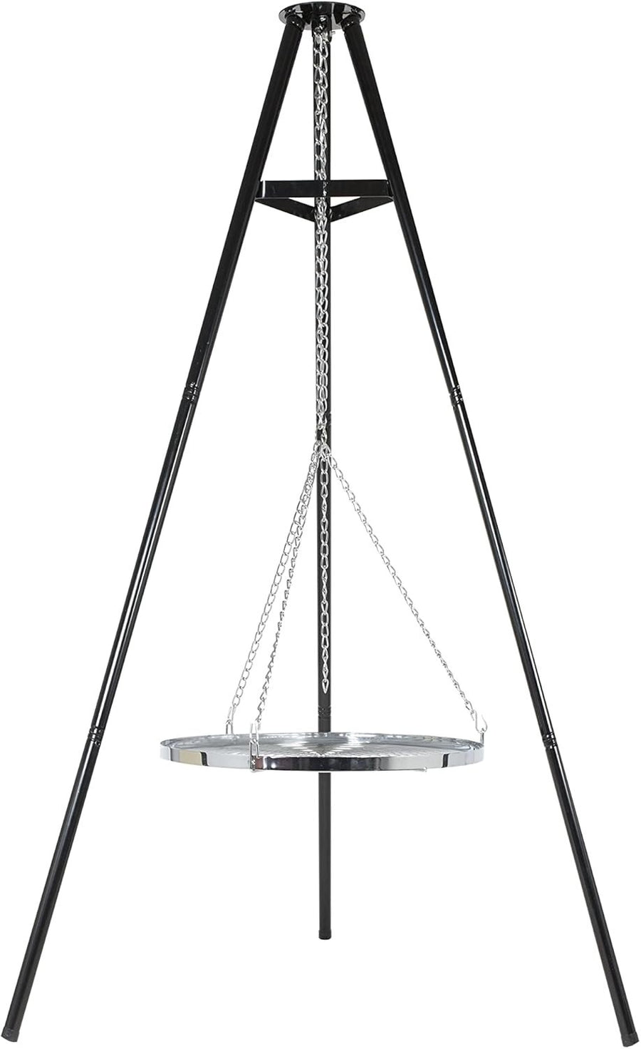 Tripod BBQ Grill with Adjustable Height – Portable Outdoor Cooking Stand