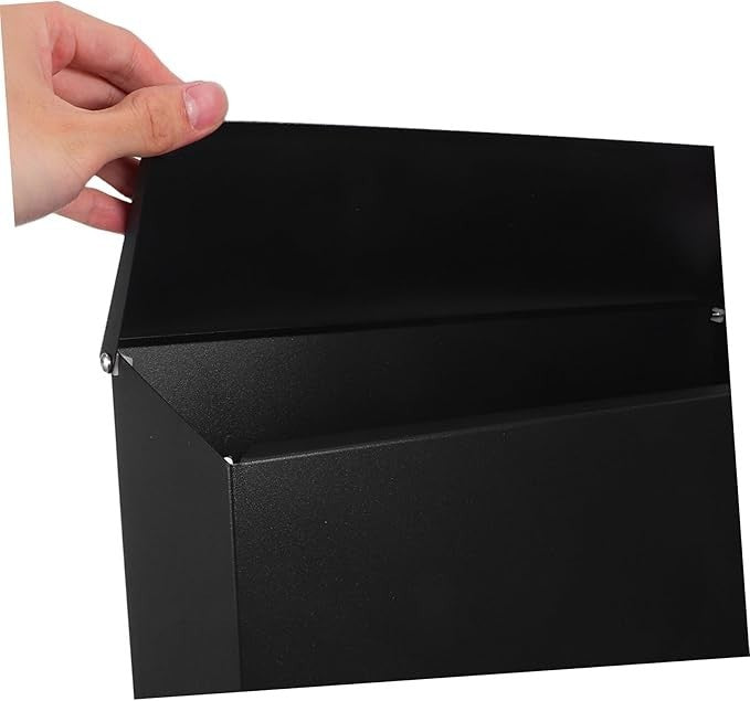 Wall Mounted Stainless Steel Mailbox Outdoor Weatherproof Large Capacity