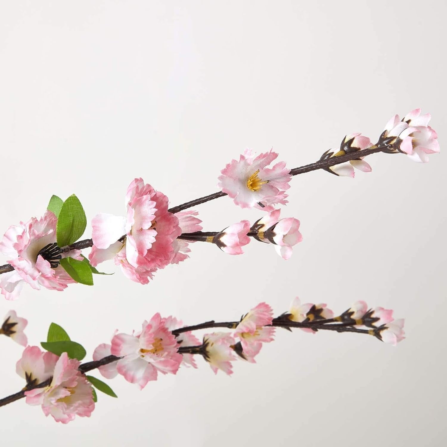 150cm Light Pink Blossom Tree Artificial Plant with Real Wood Trunk Decoration
