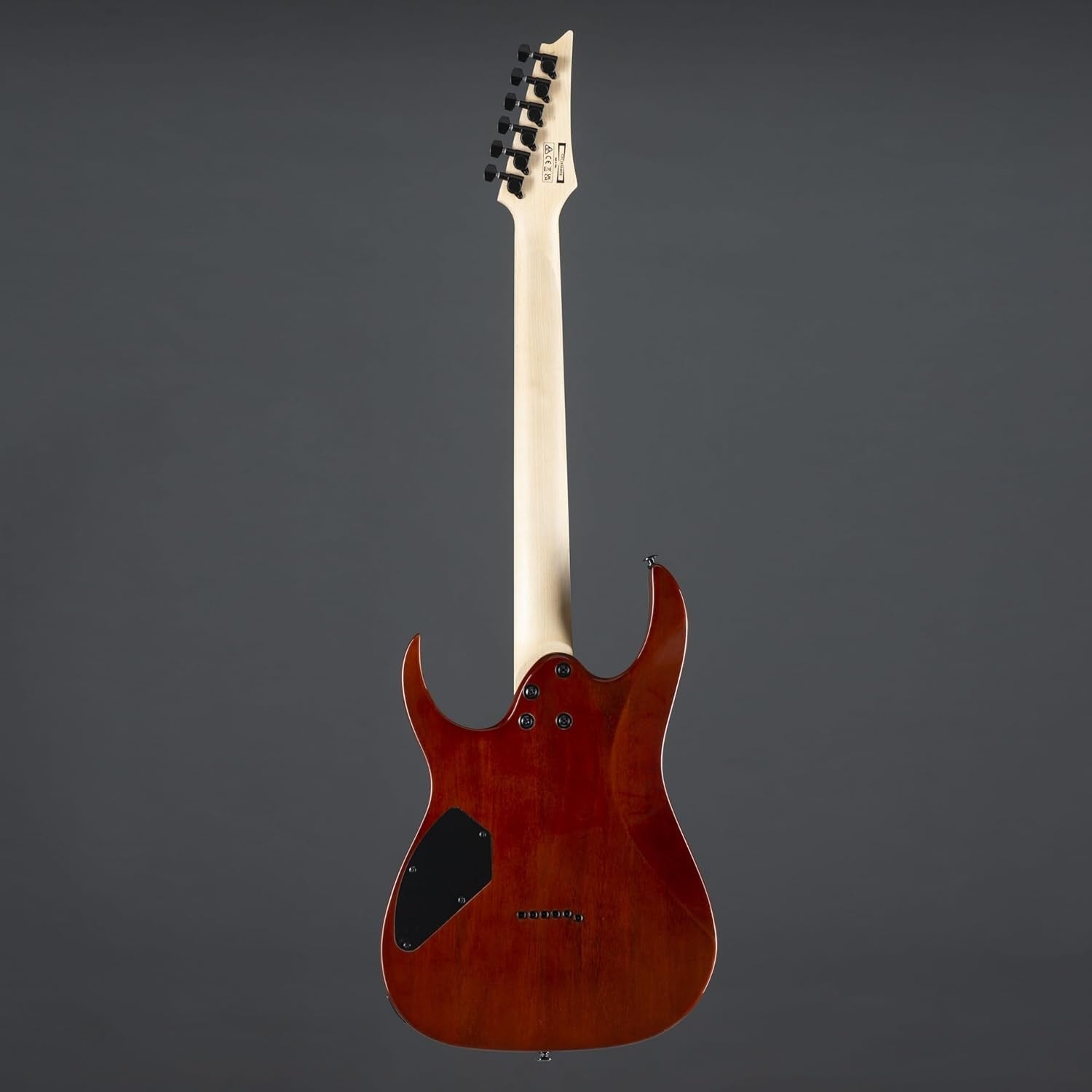 Electric Guitar 6 String Aqua Burst Okoume Body Poplar Burl Top