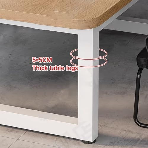 120x80cm Small Office Conference Table – 6–8 Person Meeting & Training Desk