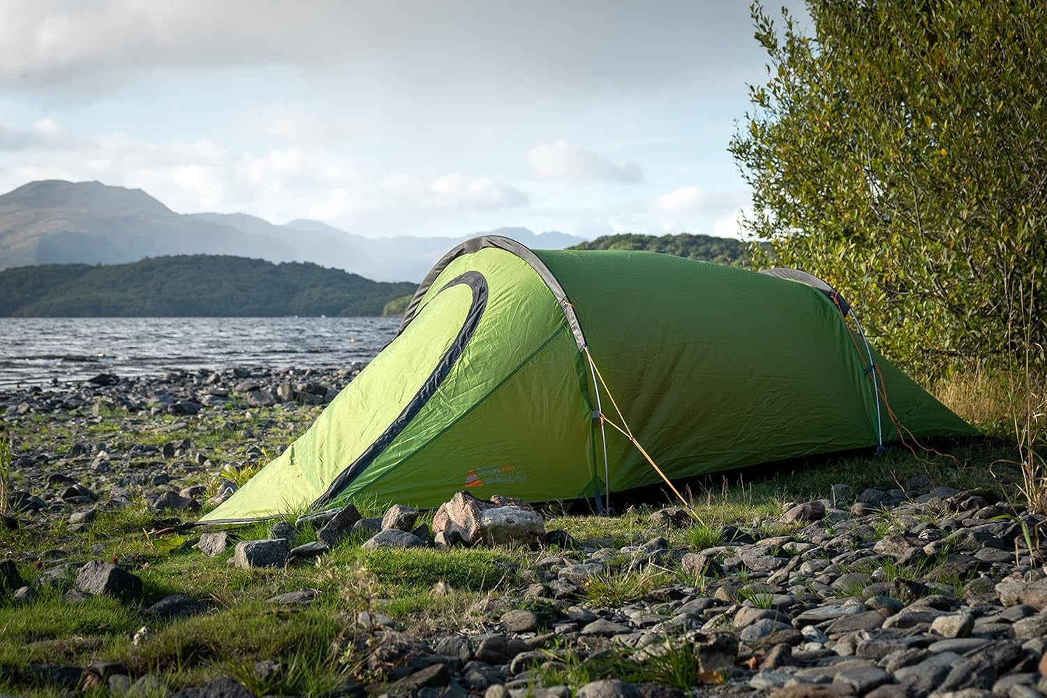 2 Man Lightweight Tunnel Tent 5000mm Waterproof Alloy Poles