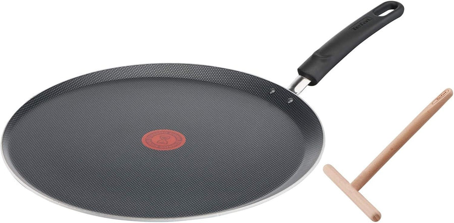 34cm Non-Stick Crepe Pan with Spreader Easy Clean Pancake Skillet