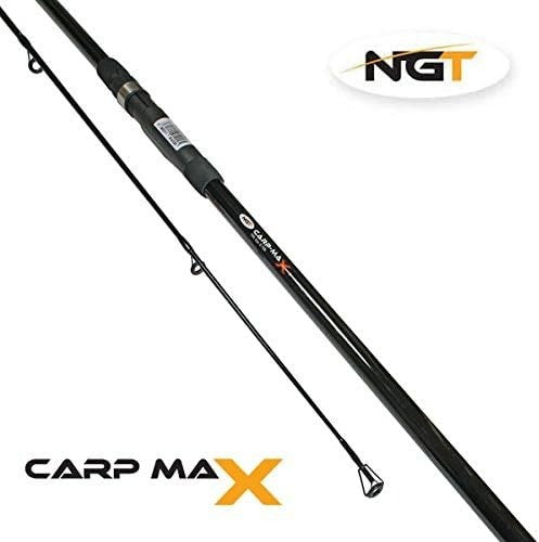 2 x 12ft Carp Rod & Baitrunner Reel Combo 2.75lb Pre-Loaded Line Set