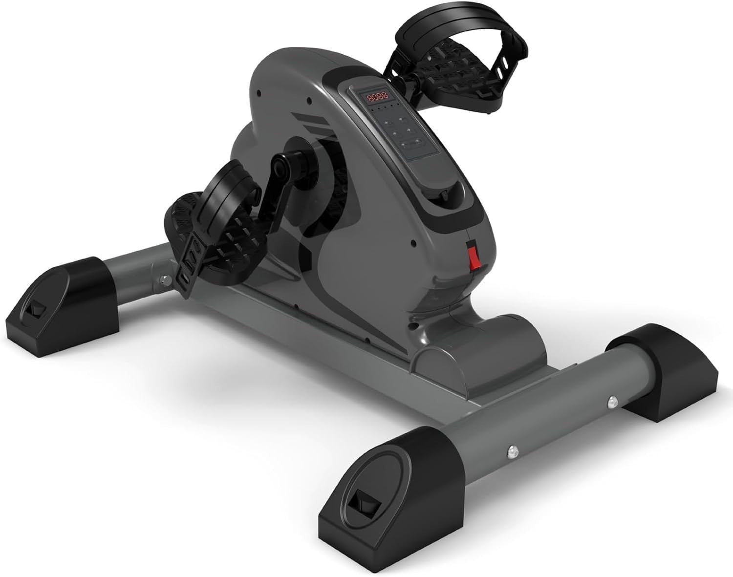 Electric Seated Pedal Exerciser 10 Speed Remote LCD Rehab