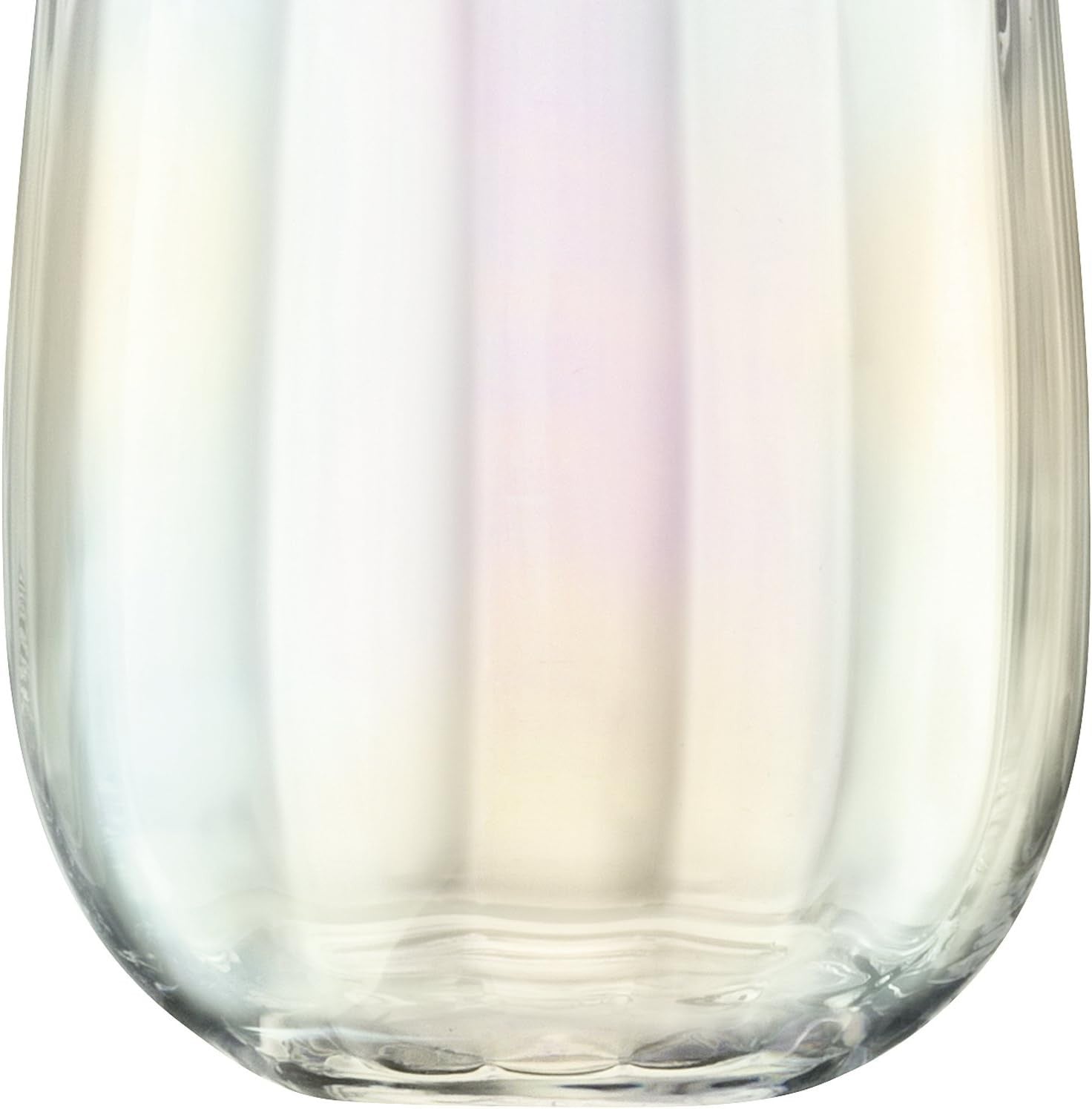 Handmade Glass Vase 28cm Mother of Pearl Decorative Flower Vase
