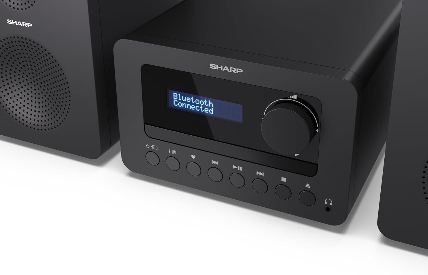 Hi-Fi Stereo System Bluetooth DAB Radio CD Player USB 40W Speakers Remote